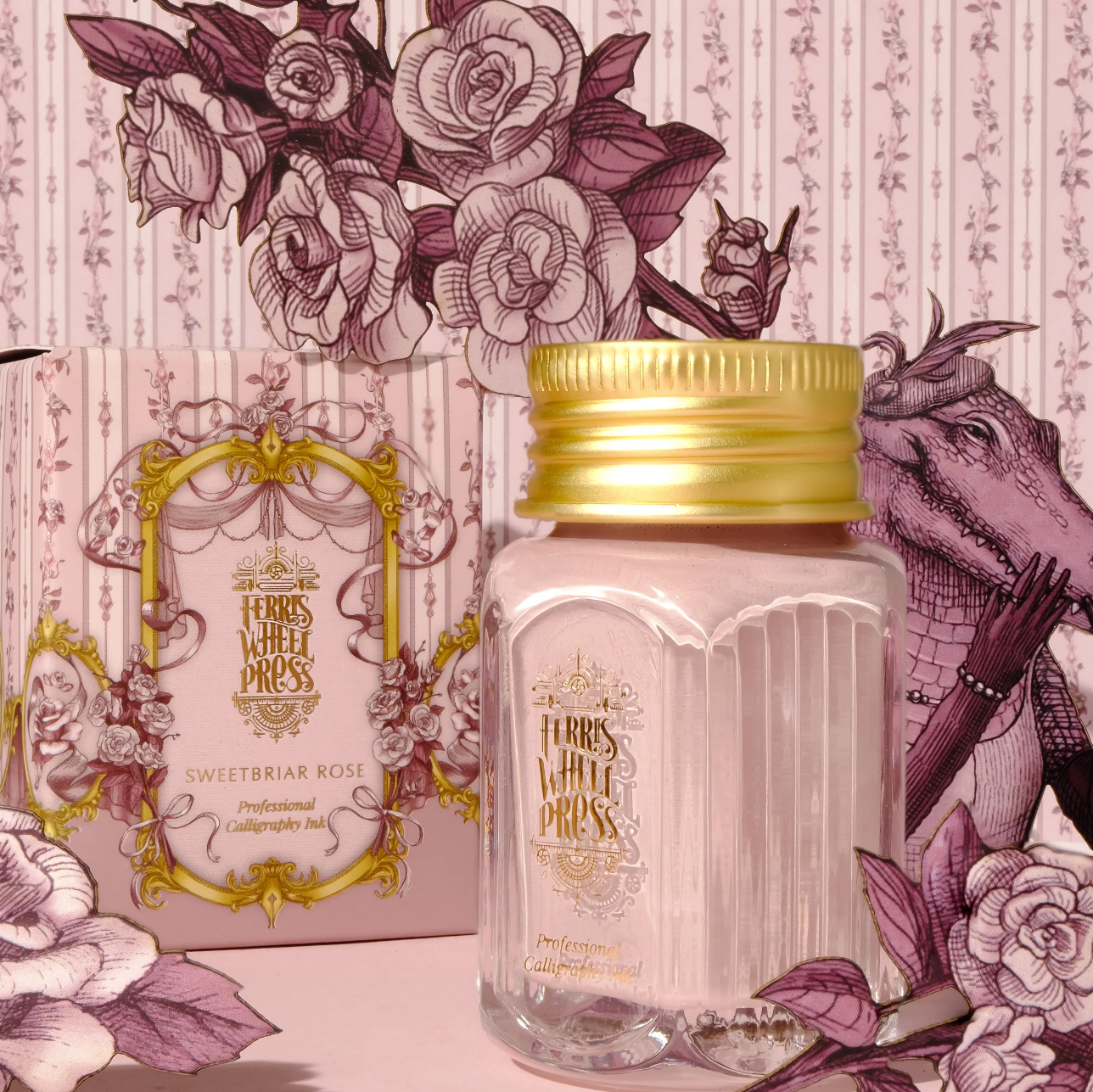Ferris Wheel Press Calligraphy Ink - Sweetbriar Rose - The Ink Shoppe Philippines