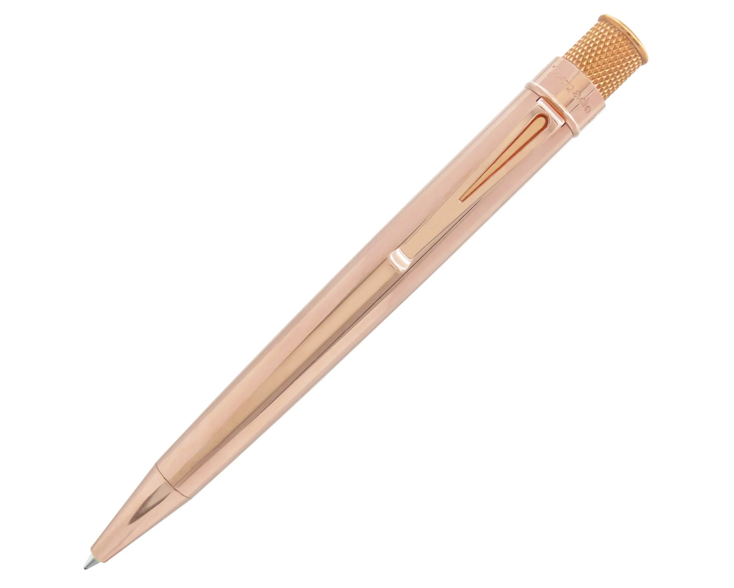 Retro 1951 - Tornado Vintage Metalsmith Raw Copper Rollerball Pen - The Ink Shoppe Philippines