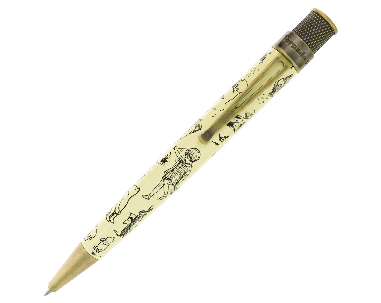 Retro 1951 - Tornado Literary Collection A.A. Mile Winnie the Pooh Rollerball Pen - The Ink Shoppe Philippines