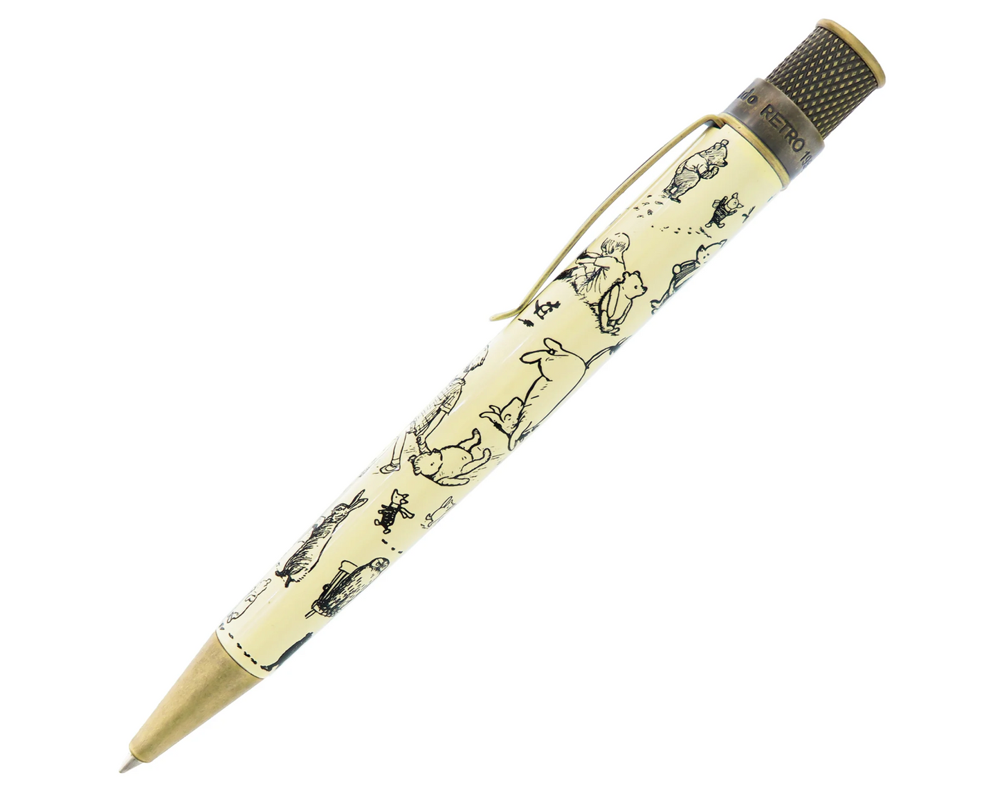 Retro 1951 - Tornado Literary Collection A.A. Mile Winnie the Pooh Rollerball Pen - The Ink Shoppe Philippines