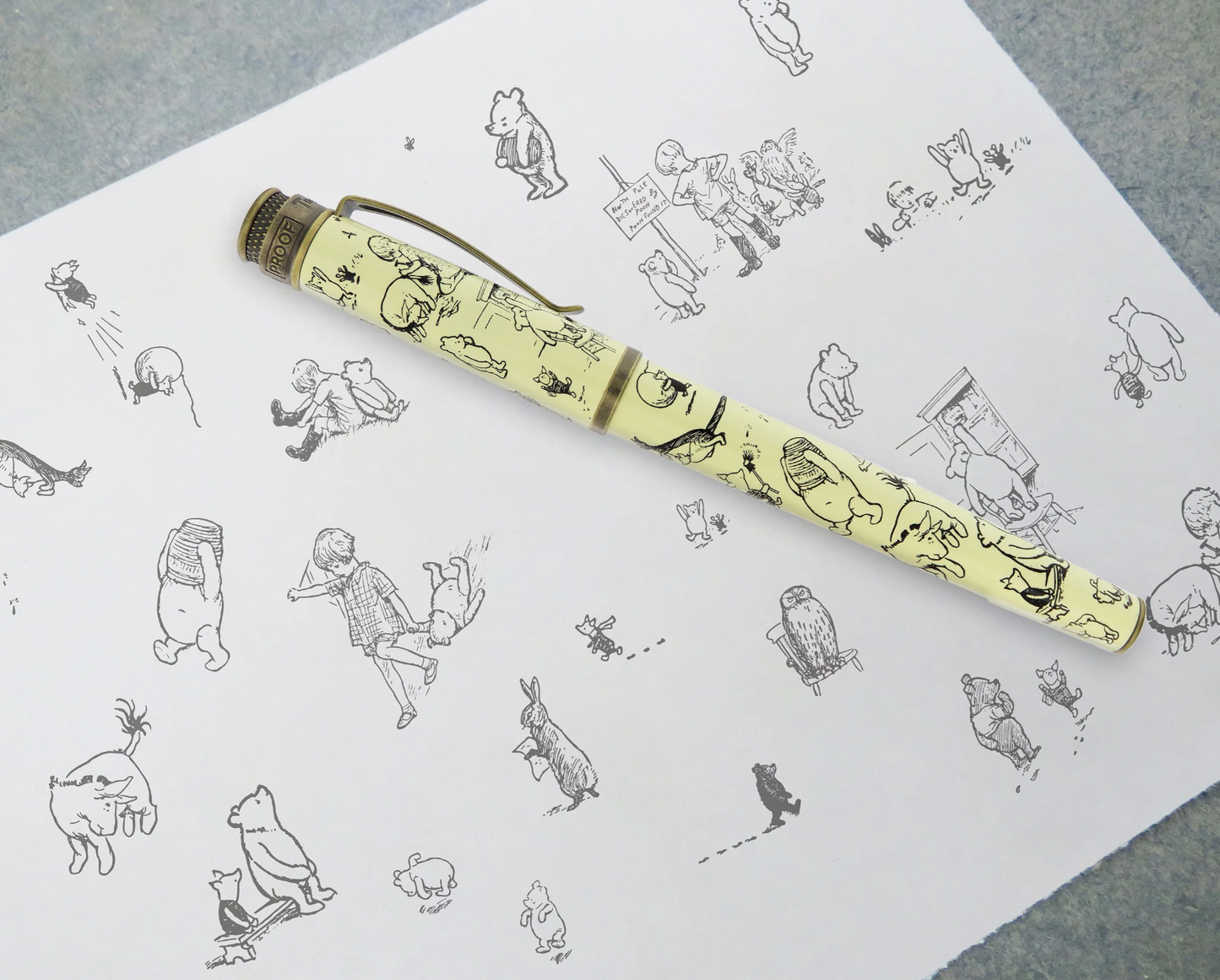 Retro 1951 - Tornado Literary Collection A.A. Mile Winnie the Pooh Fountain Pen - The Ink Shoppe Philippines