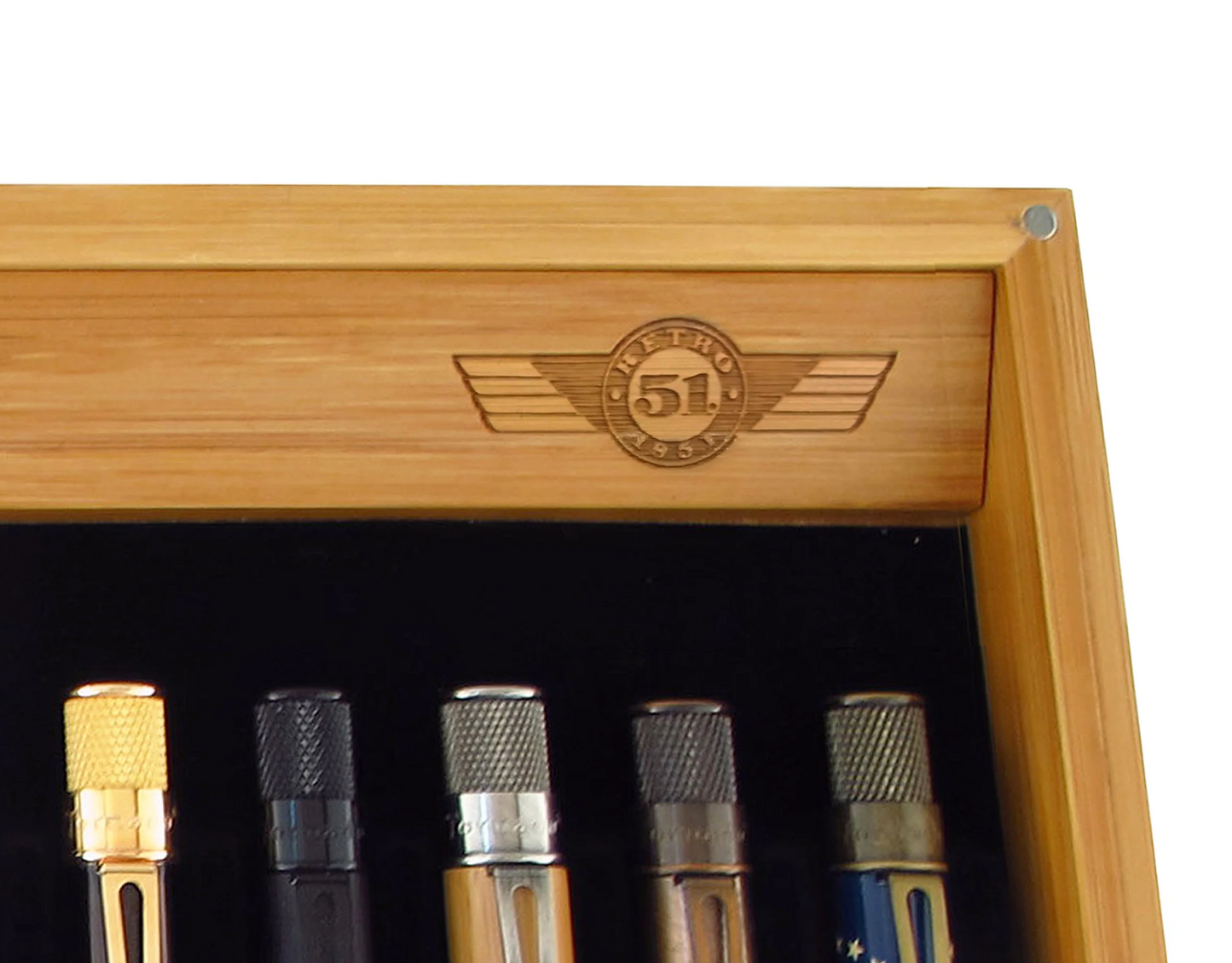 Retro 1951 - Bamboo 16-Pen Display - The Ink Shoppe Philippines