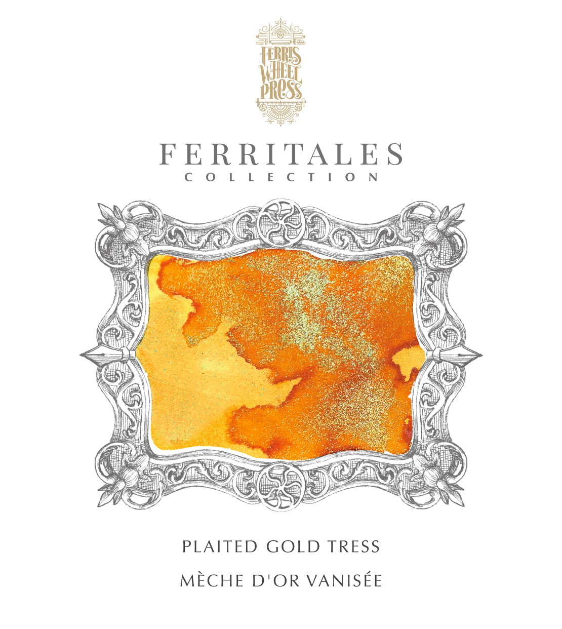 Ferris Wheel Press FerriTales Fountain Pen Ink - Plaited Gold Tress - The Ink Shoppe Philippines