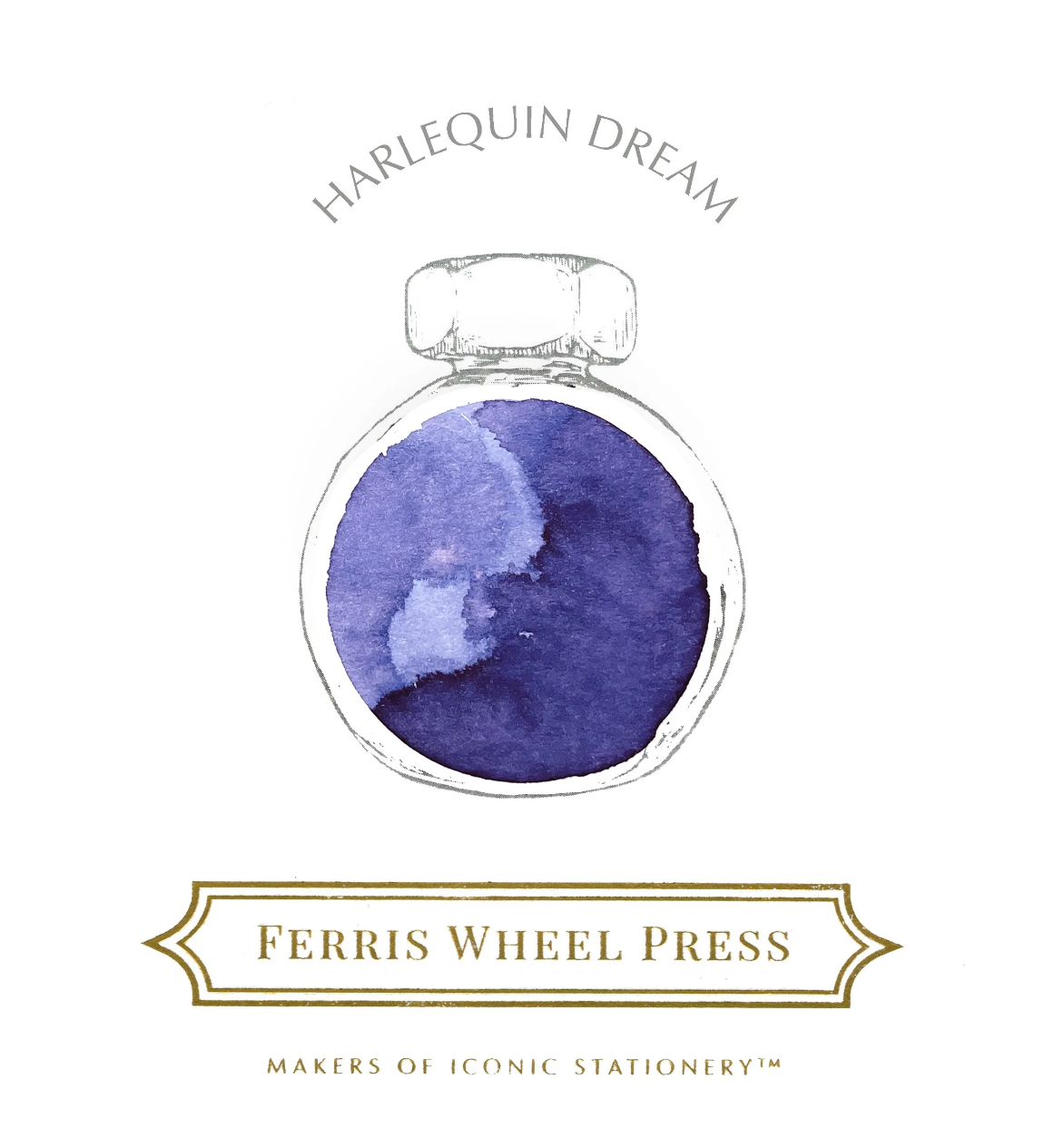 Ferris Wheel Press Fountain Pen Ink - Harlequin Dream - The Ink Shoppe Philippines