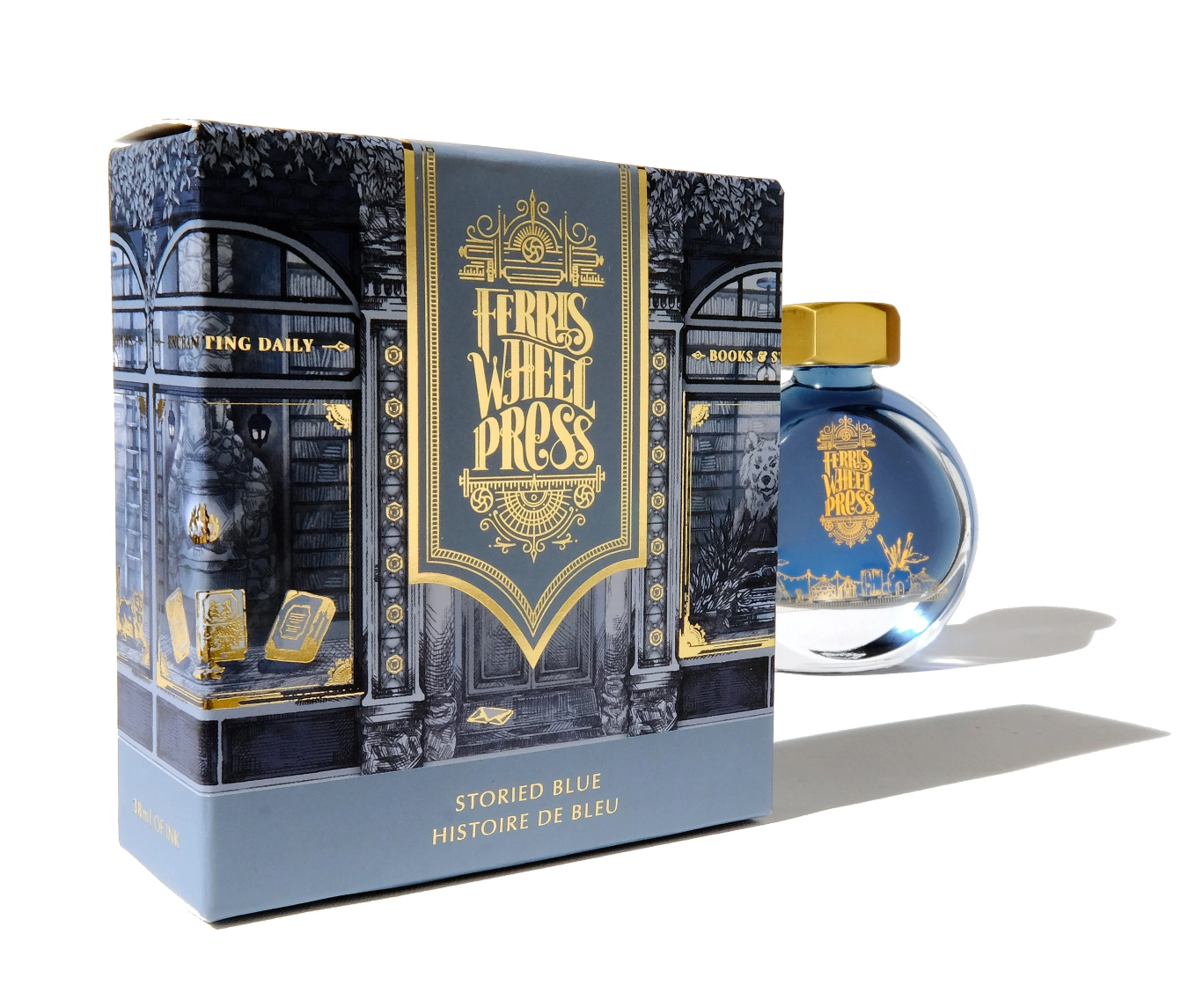 Ferris Wheel Press Fountain Pen Ink - Storied Blue - The Ink Shoppe Philippines