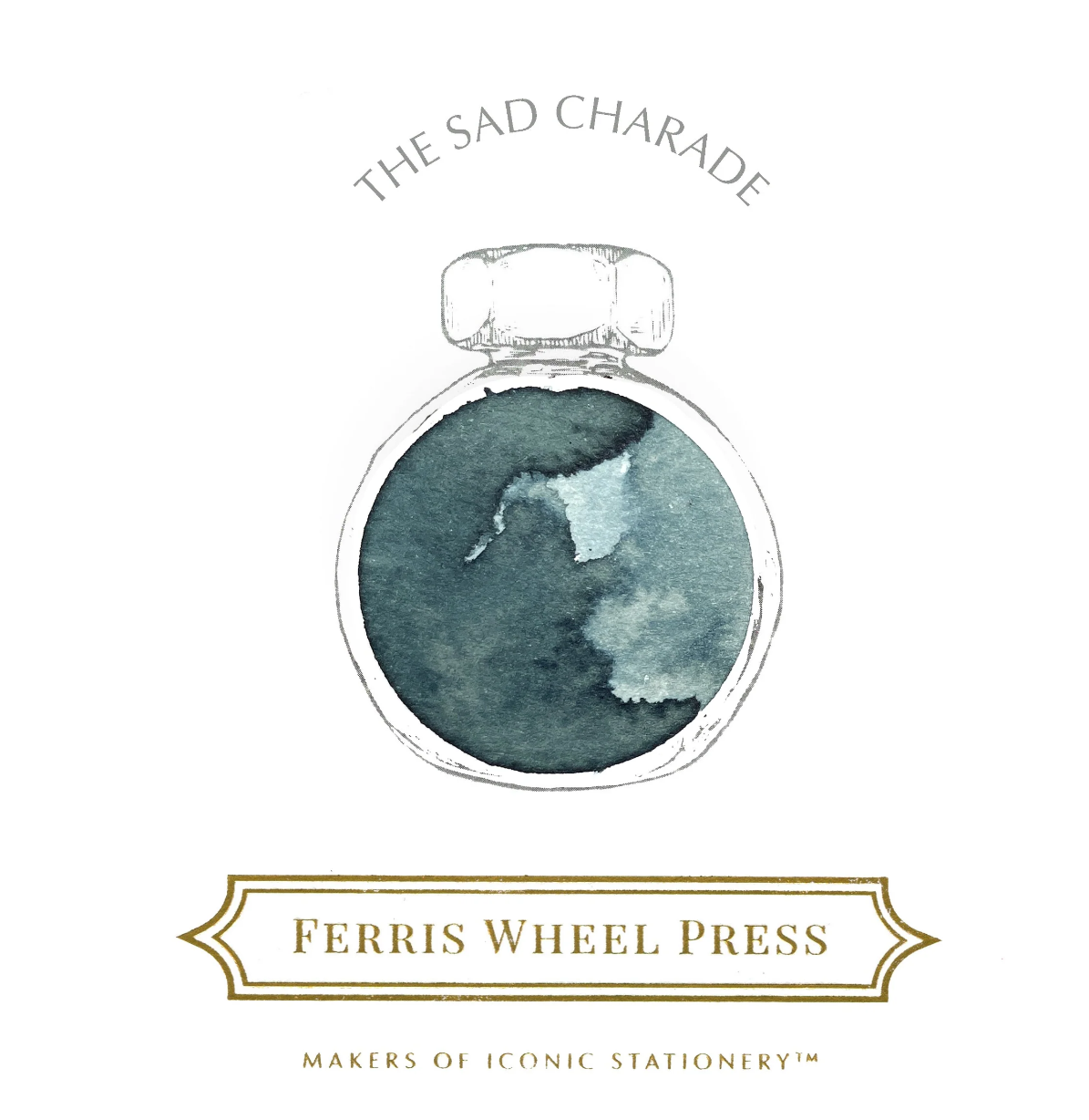 Ferris Wheel Press Fountain Pen Ink - The Sad Charade - The Ink Shoppe Philippines