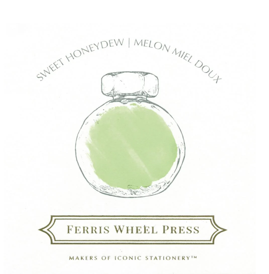 Ferris Wheel Press Fountain Pen Ink - Sweet Honeydew - The Ink Shoppe Philippines