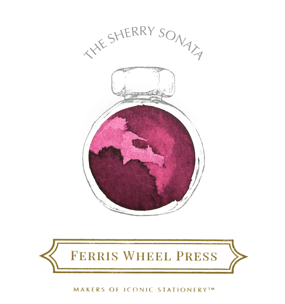 Ferris Wheel Press Fountain Pen Ink - The Sherry Sonata - The Ink Shoppe Philippines