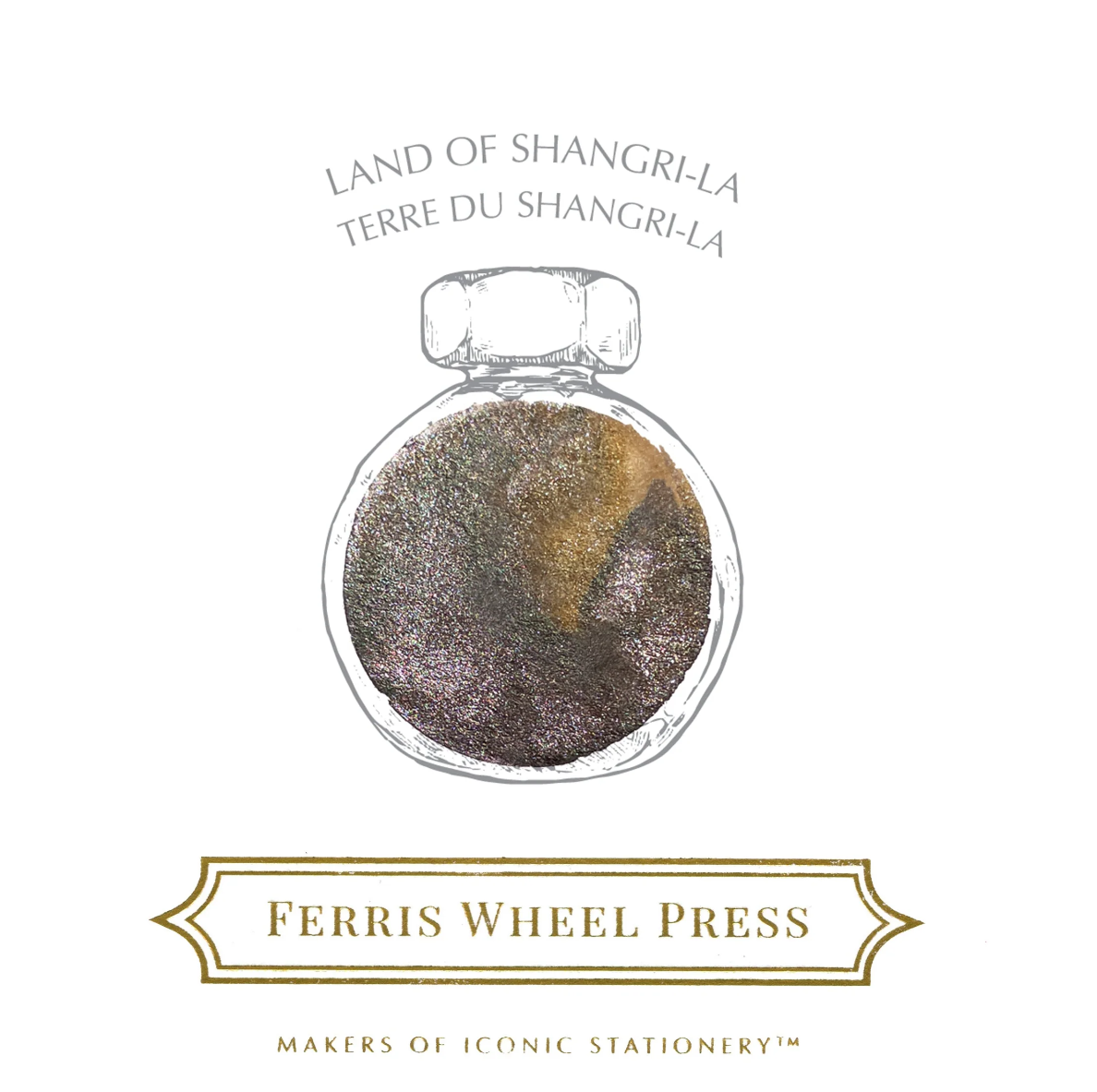 Ferris Wheel Press x Shangri-la Hotels Fountain Pen Ink - Land of Shangri-la - The Ink Shoppe Philippines