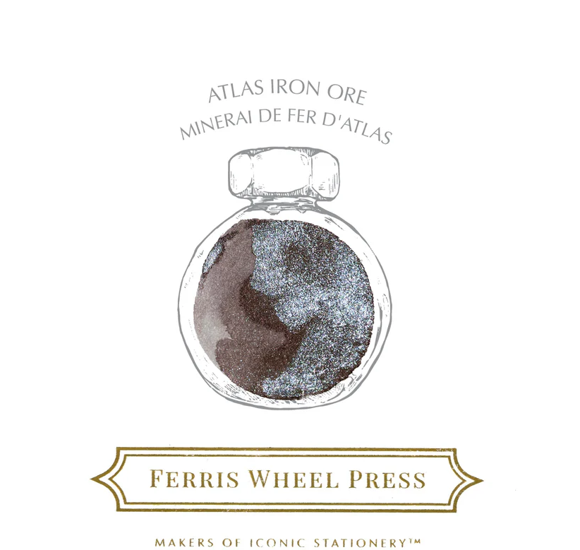 Ferris Wheel Press x Atlas Stationers Fountain Pen Ink - Atlas Iron Ore