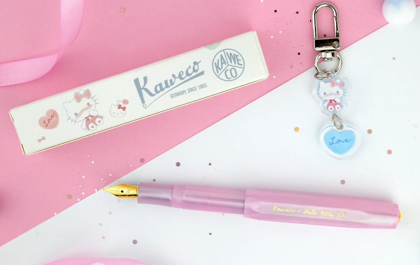 Kaweco x Hello Kitty Classic Sport Limited Edition Fountain Pen - Moonlit Pink