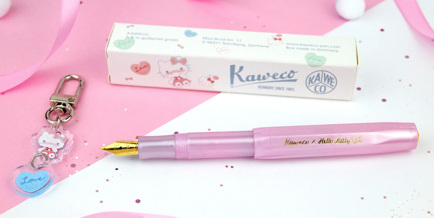 Kaweco x Hello Kitty Classic Sport Limited Edition Fountain Pen - Moonlit Pink
