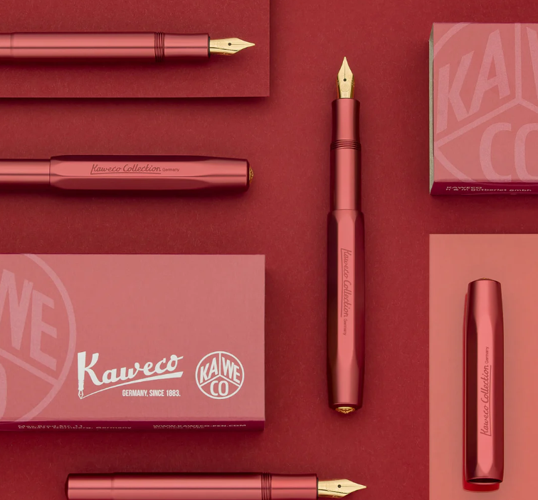 Kaweco Collection AL Sport Limited Edition Fountain Pen - Ruby