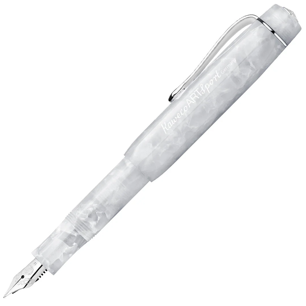 Kaweco ART Sport Fountain Pen - Mineral White