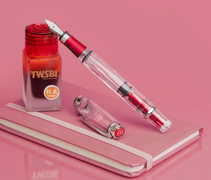 TWSBI Diamond 580AL Fountain Pen - Rose