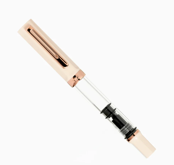 TWSBI ECO Fountain Pen - Creme with Rose Gold