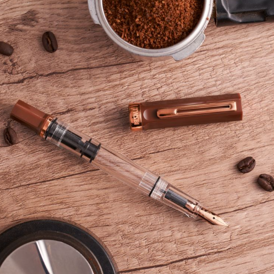 TWSBI ECO Fountain Pen - Espresso with Bronze