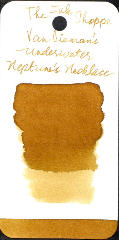 Van Dieman's Underwater Fountain Pen Ink - Neptune's Necklace - The Ink Shoppe Philippines