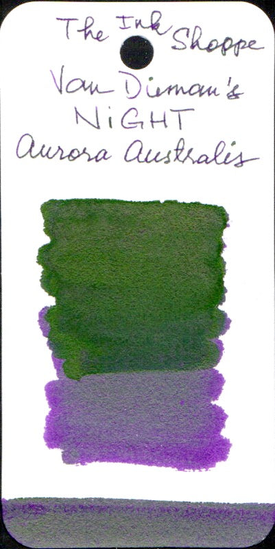 Van Dieman's Night Fountain Pen Ink - Aurora Australis