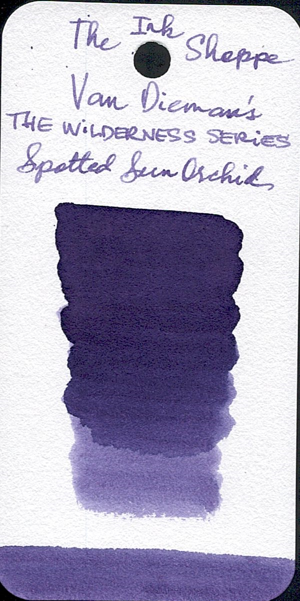 Van Dieman's Wilderness Fountain Pen Ink - Spotted Sun Orchid