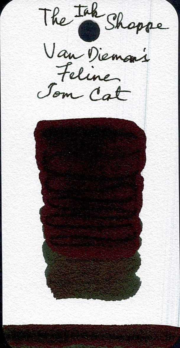 Van Dieman's Feline Fountain Pen Ink - Tomcat