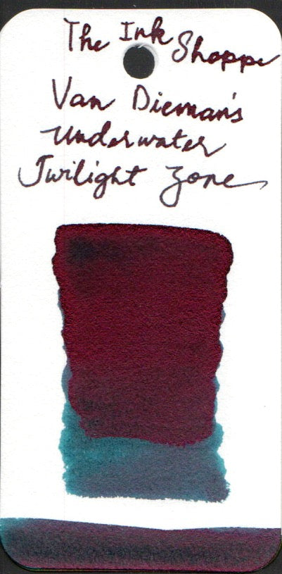 Van Dieman's Underwater Fountain Pen Ink - Twilight Zone - The Ink Shoppe Philippines