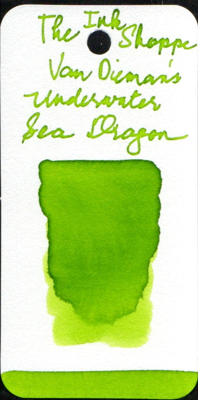 Van Dieman's Underwater Fountain Pen Ink - Sea Dragon - The Ink Shoppe Philippines