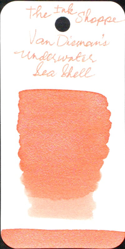 Van Dieman's Underwater Fountain Pen Ink - Sea Shell - The Ink Shoppe Philippines