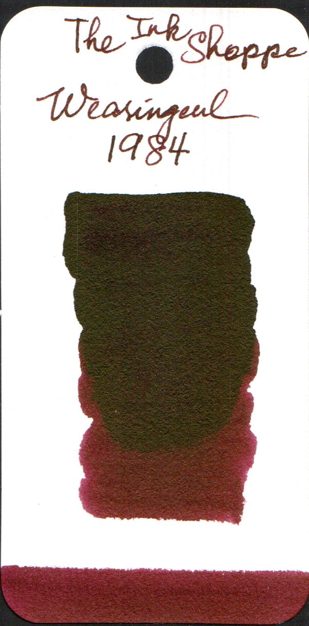 Wearingeul World Literature Fountain Pen Ink - 1984 - The Ink Shoppe Philippines