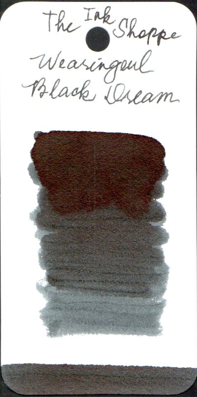 Wearingeul Korean Literature Fountain Pen Ink - Black Dream - The Ink Shoppe Philippines