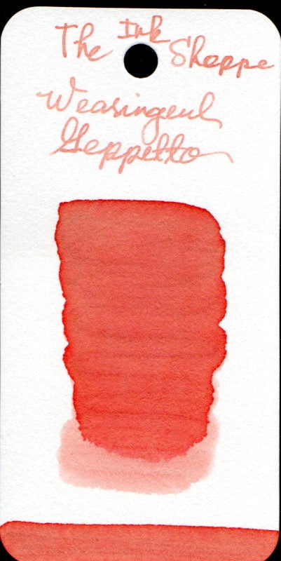 Wearingeul The Adventures of Pinocchio Fountain Pen Ink - Geppetto - The Ink Shoppe Philippines