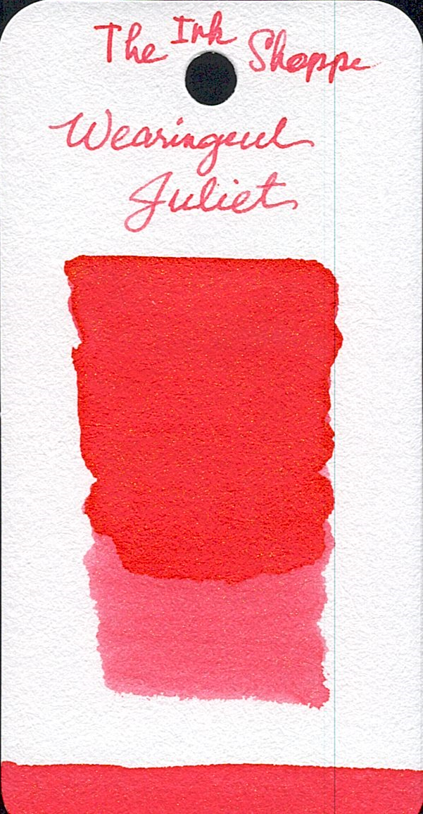 Wearingeul World Literature Fountain Pen Ink - Juliet - The Ink Shoppe Philippines