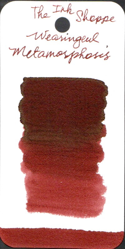 Wearingeul World Literature Fountain Pen Ink - Metamorphosis - The Ink Shoppe Philippines