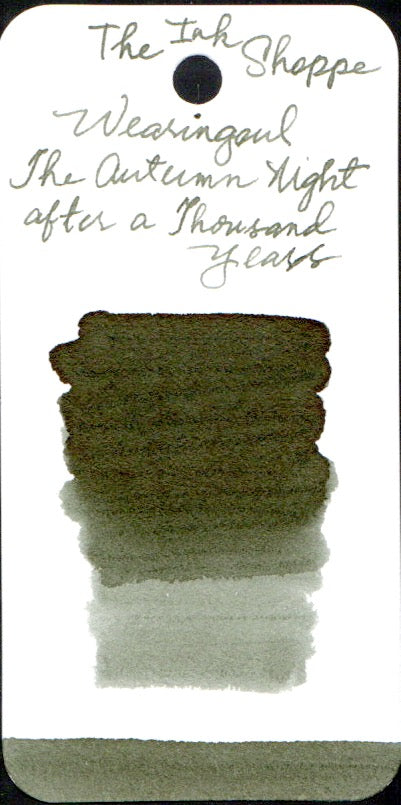 Wearingeul Korean Literature Fountain Pen Ink - The Autumn Night After a Thousand Years - The Ink Shoppe Philippines