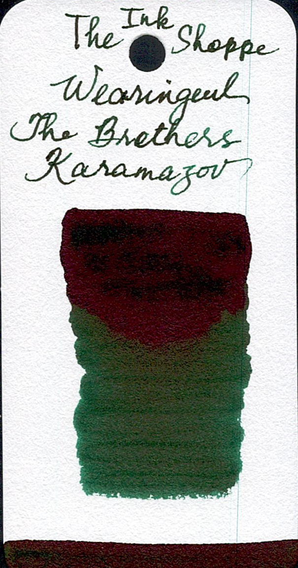Wearingeul World Literature Fountain Pen Ink - The Brothers Karamazov - The Ink Shoppe Philippines