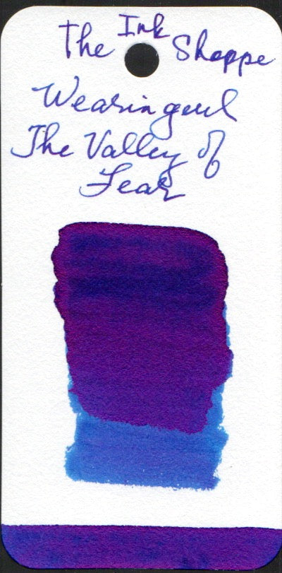 Wearingeul World Literature Fountain Pen Ink - The Valley of Fear - The Ink Shoppe Philippines