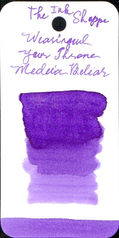 Wearingeul x Your Throne Fountain Pen Ink - Medeia Beliar - The Ink Shoppe Philippines