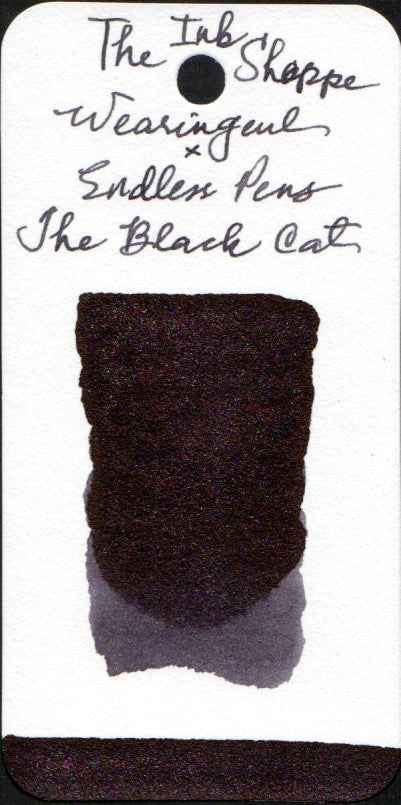 Wearingeul x EndlessPens Fountain Pen Ink - The Black Cat - The Ink Shoppe Philippines