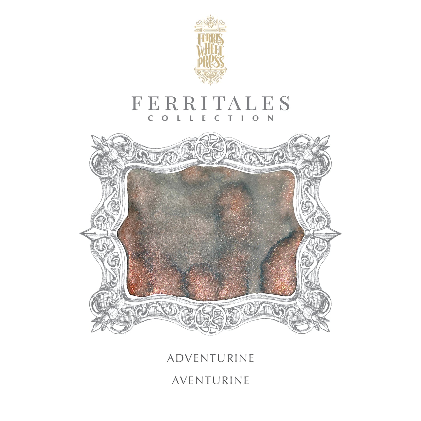 Ferris Wheel Press FerriTales Fountain Pen Ink - Adventurine - The Ink Shoppe Philippines