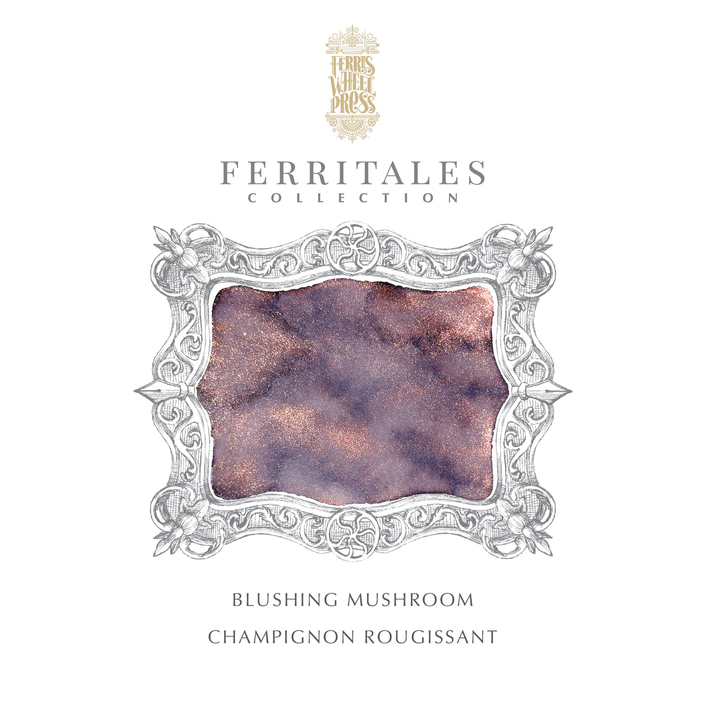 Ferris Wheel Press FerriTales Fountain Pen Ink - Blushing Mushroom - The Ink Shoppe Philippines