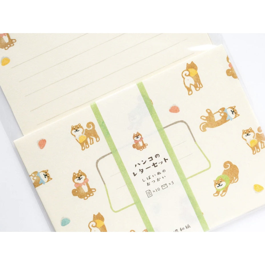 Furukawashiko Letter Set - Shiba Inu