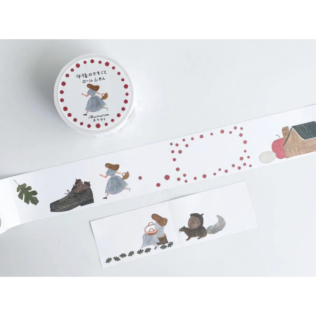 Necktie "Afternoon Event" Rolled Sticky Note