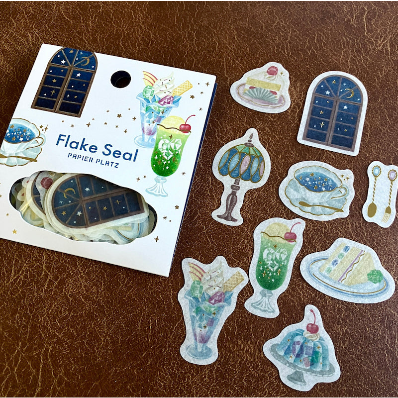 Papier Platz Flake Seal