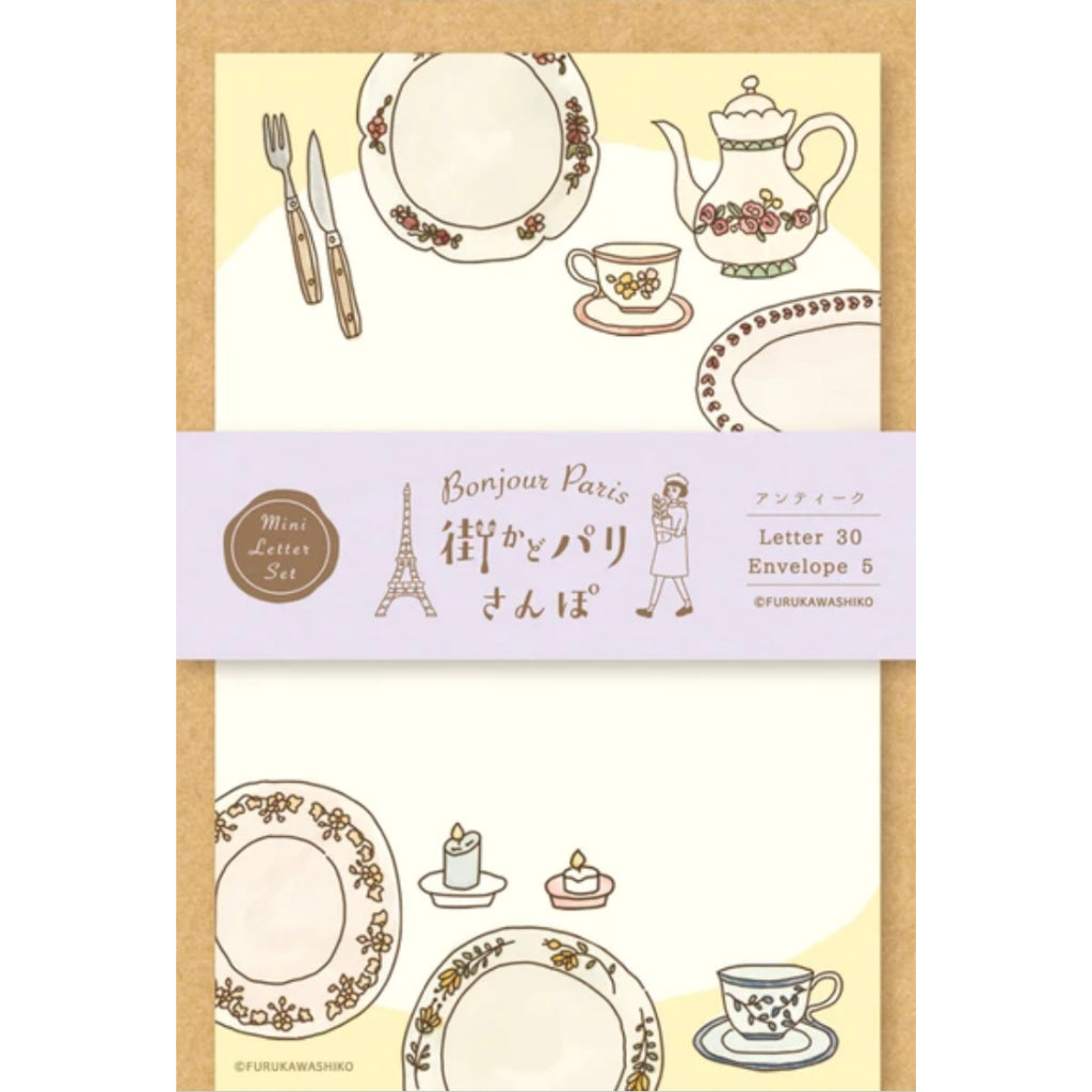 Furukawa Bonjour Paris Limited Edition Mini Letter Set