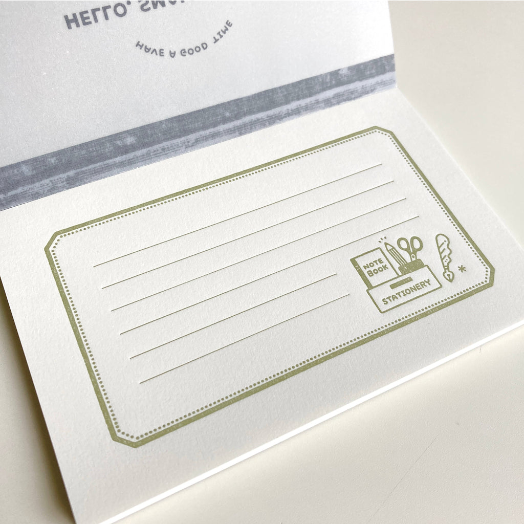 Eric x Oeda Letterpress Room Message Pad