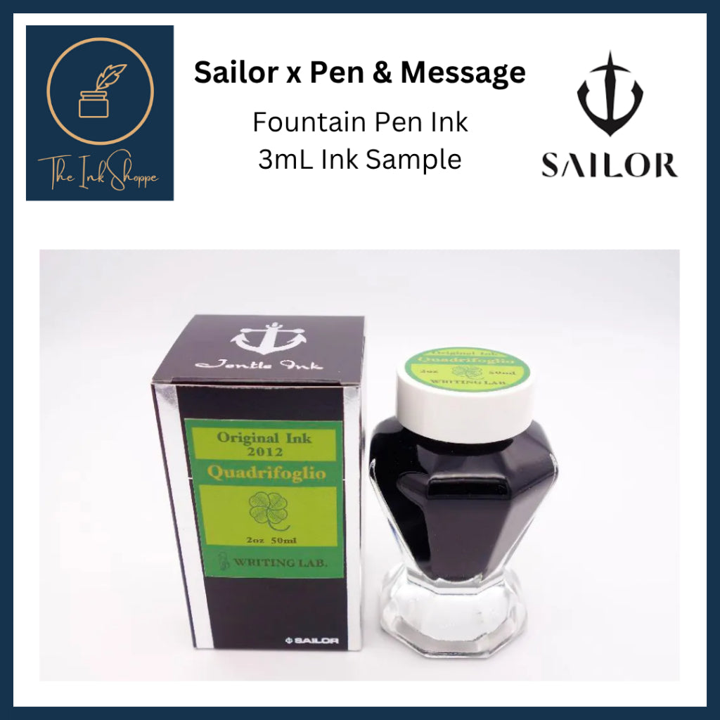 Sailor x Pen & Message Collaboration Fountain Pen Ink Sample (3mL)