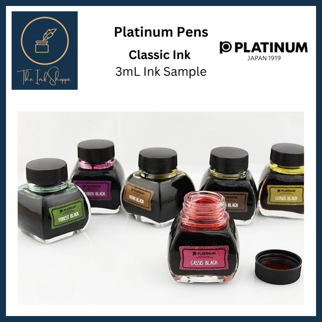 Platinum Pens Classic Fountain Pen Ink Sample (3mL)