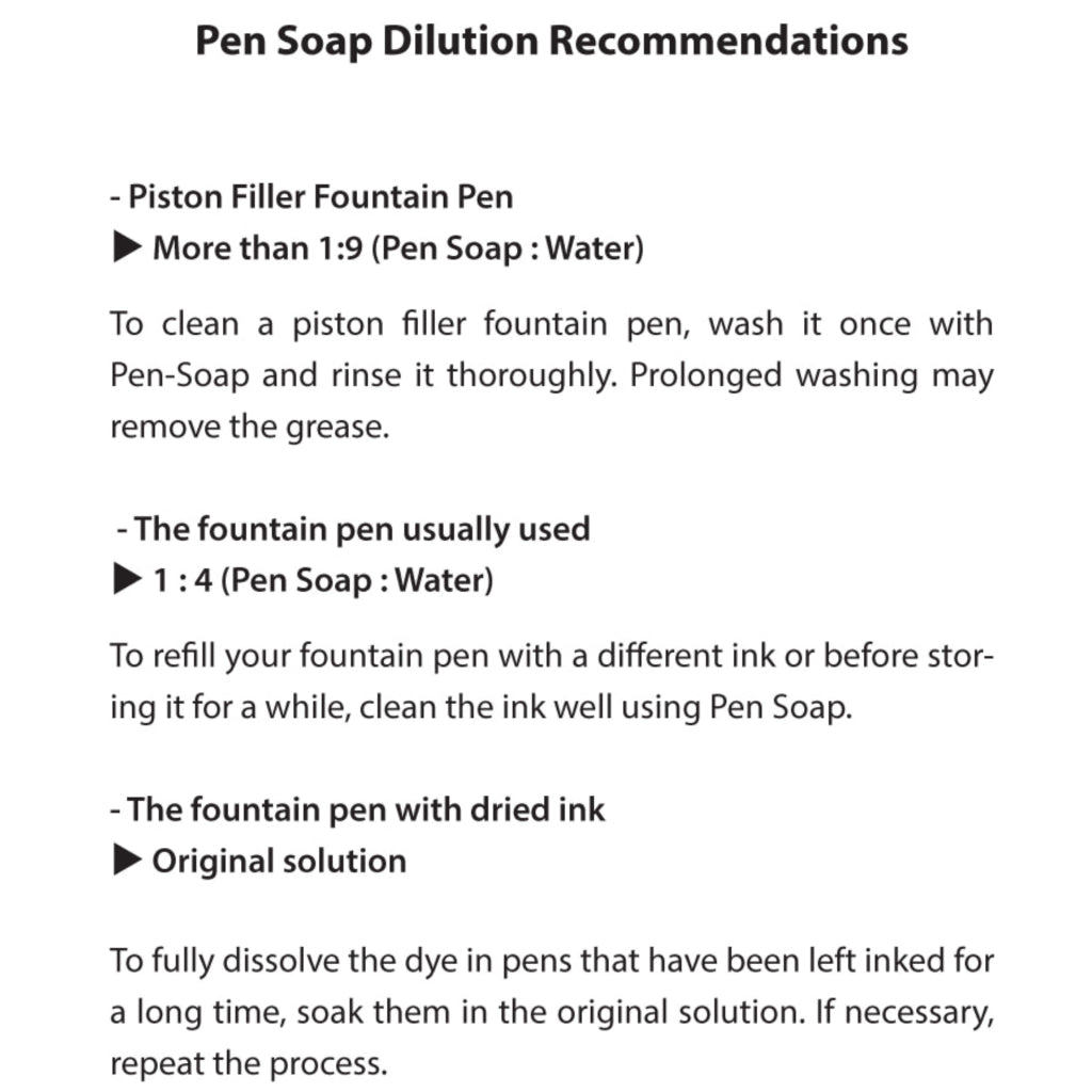 Colorverse Pen Soap Kit for Fountain Pens