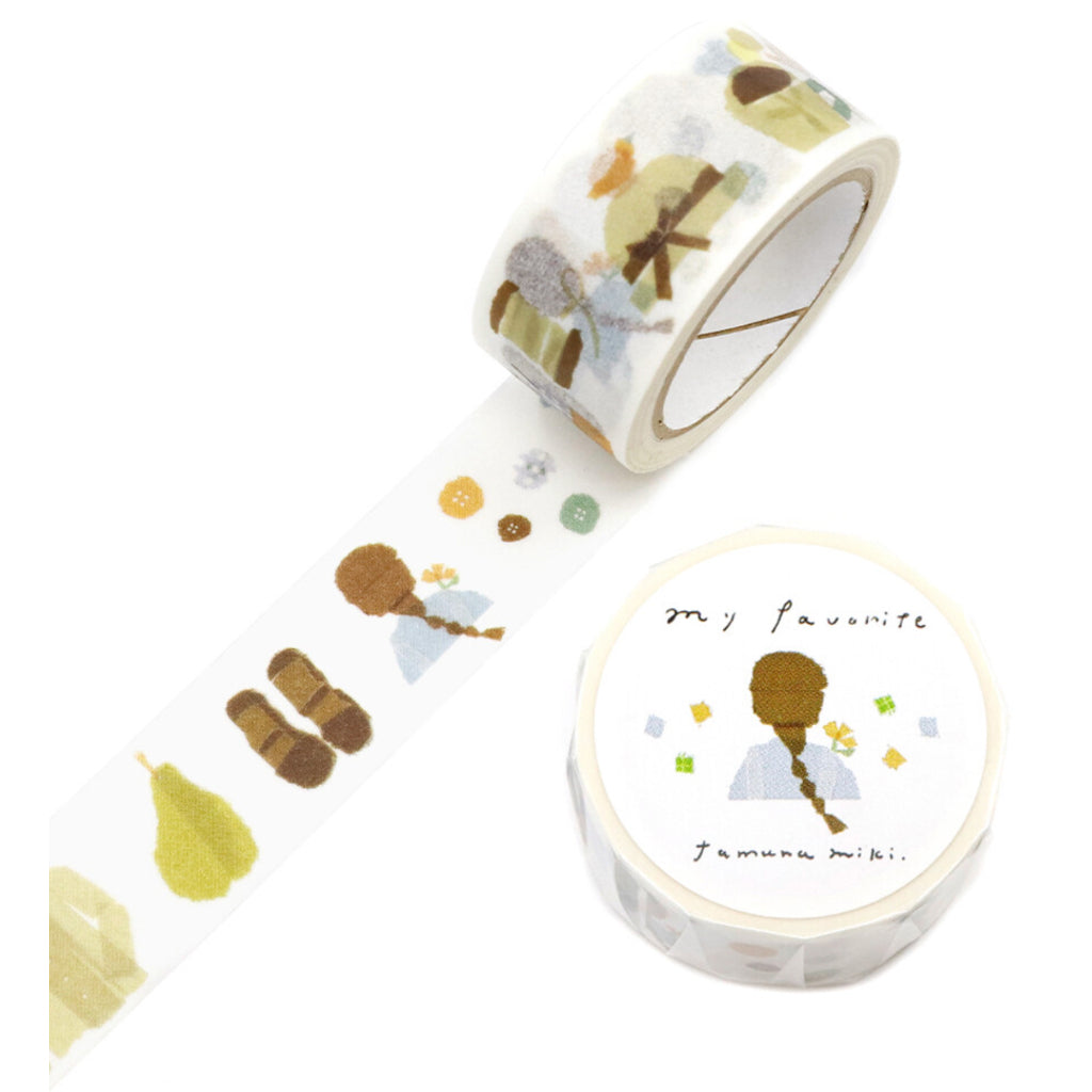 Tamura Miki FULL ROLL Washi Tape