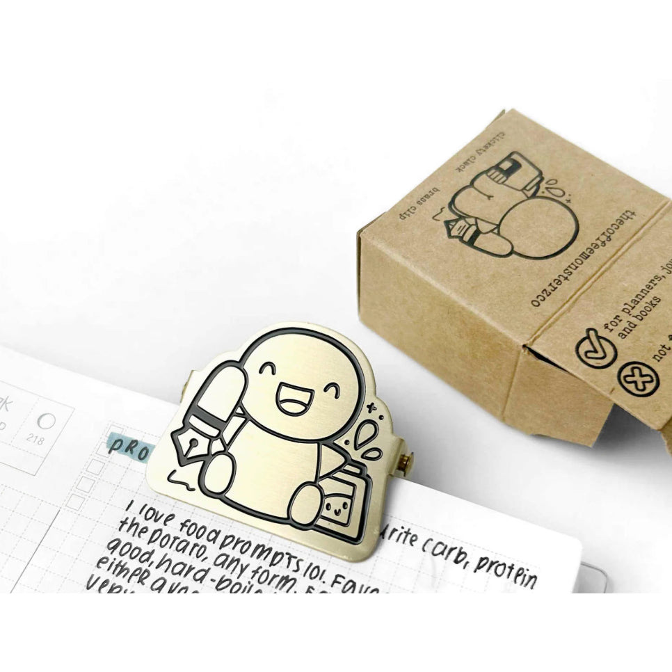 The Coffee Monsterz Co. Brass Clip